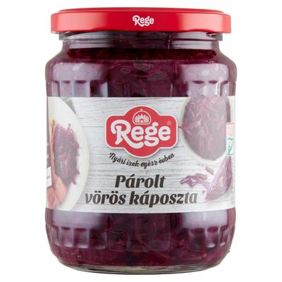 Rege párolt vörös káposzta  570 g