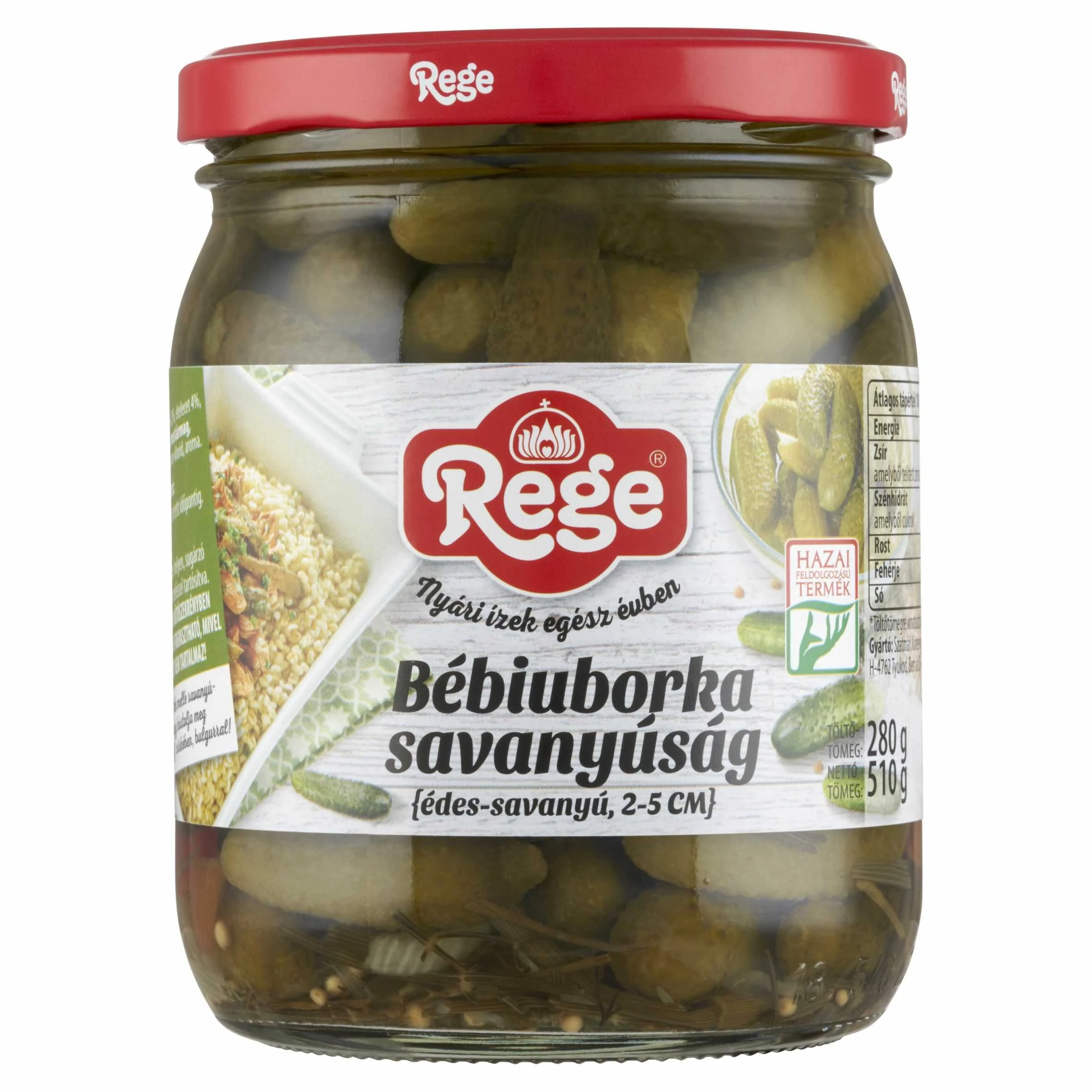 Bébiuborka savanyúság 2-5 cm